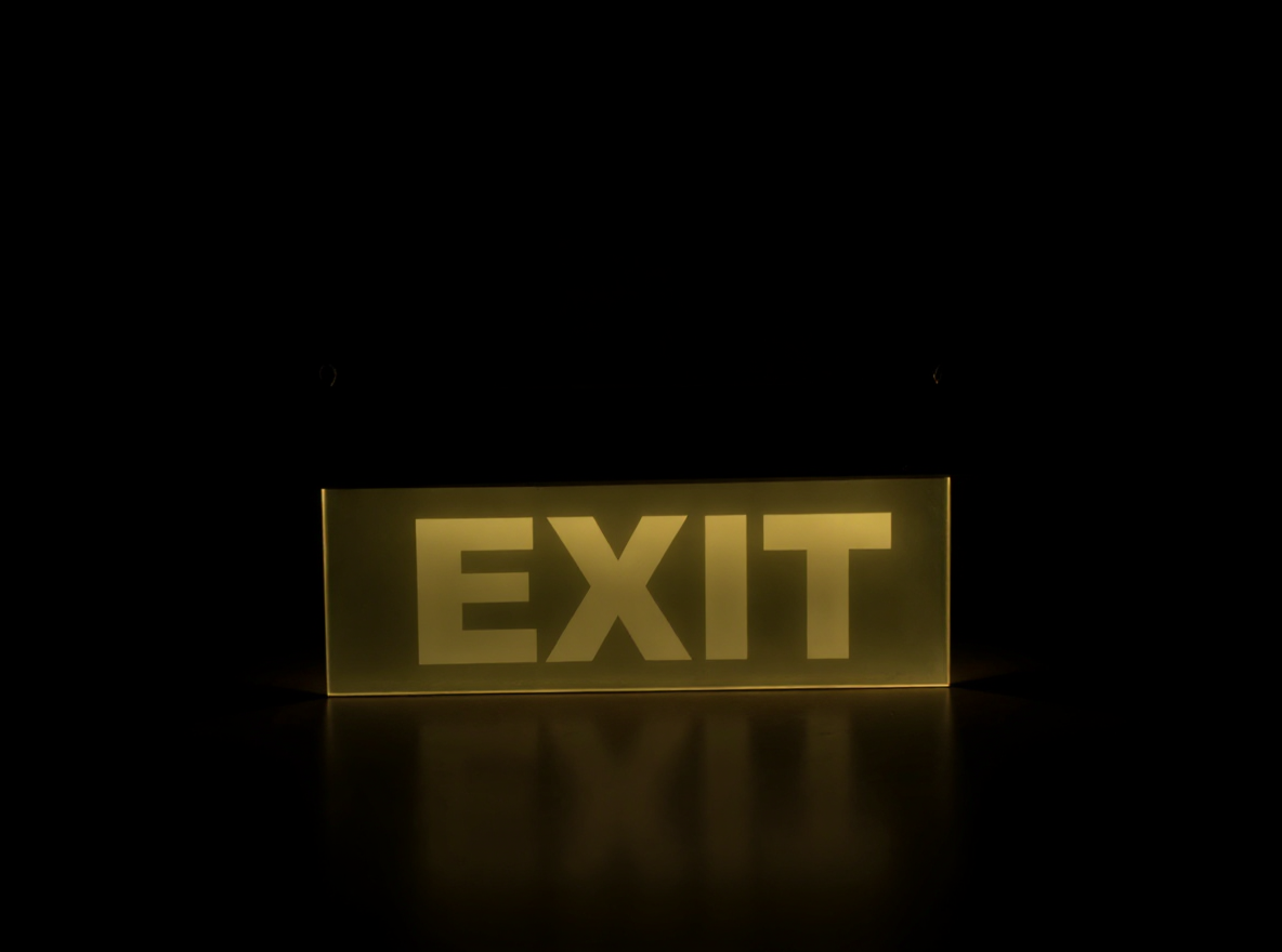 Acrylic Sign · Exit Signage